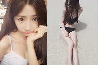 同济校花置身麦田神情陶醉