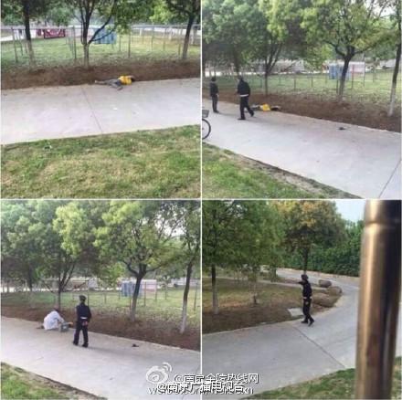 南京航空航天大学一名大二学生跳楼身亡(图)