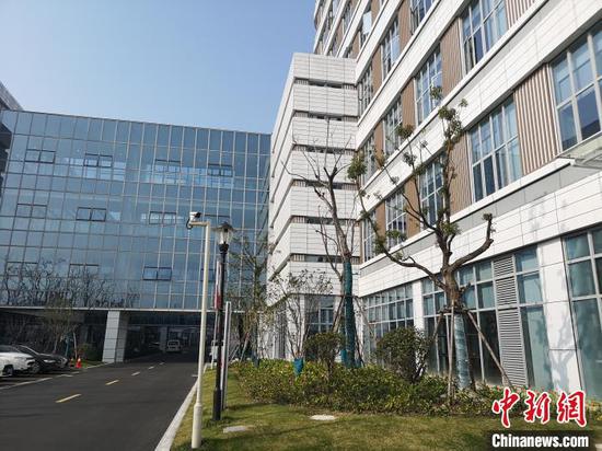 浙江某医院内。 张煜欢 摄