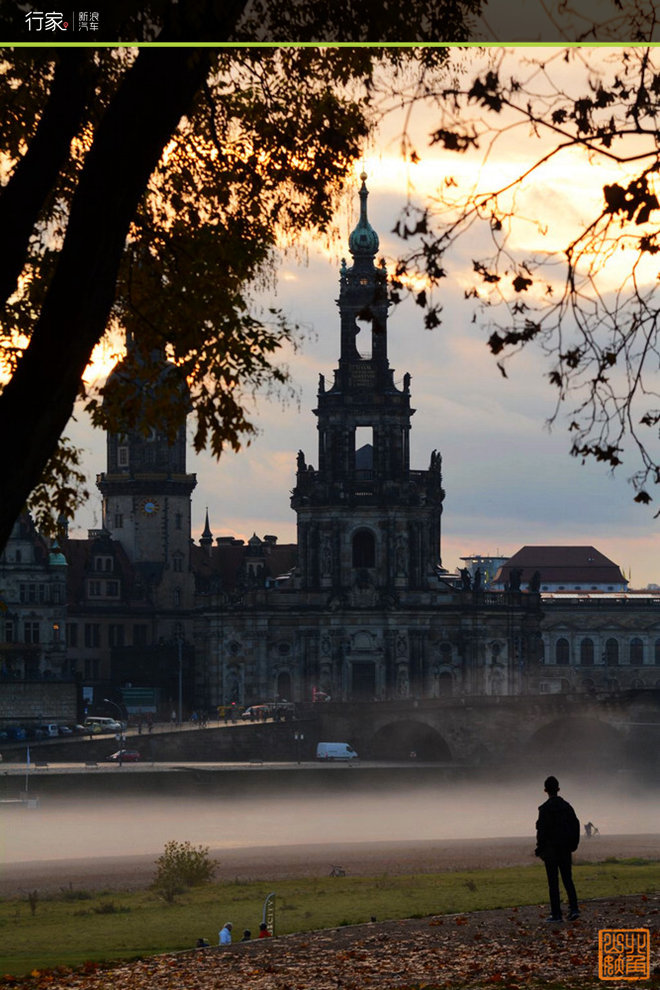 德累斯顿的黄昏