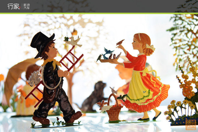 手工制作的锡工艺品,是不是十分精致?