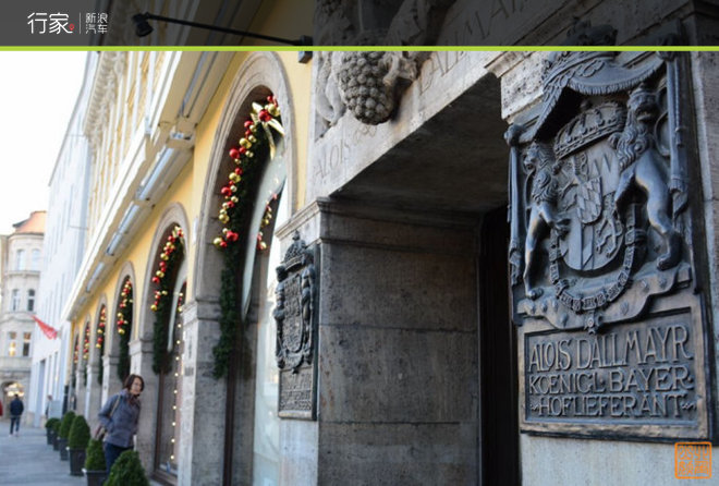 慕尼黑著名的咖啡馆dallmayr