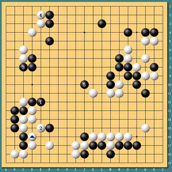 谢骏黑棋错过一举优势良机