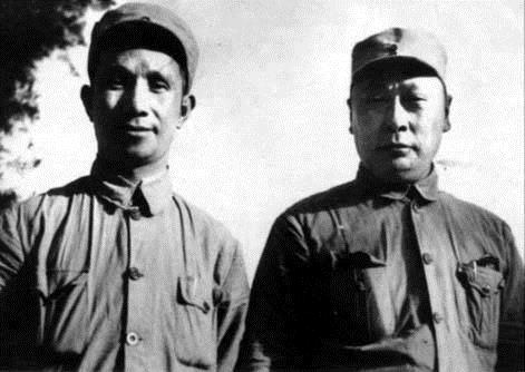 粟裕与陈毅在淮海战役时期