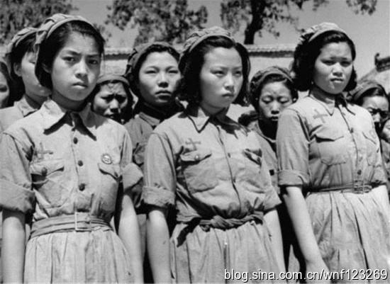 抗战时期国军女兵
