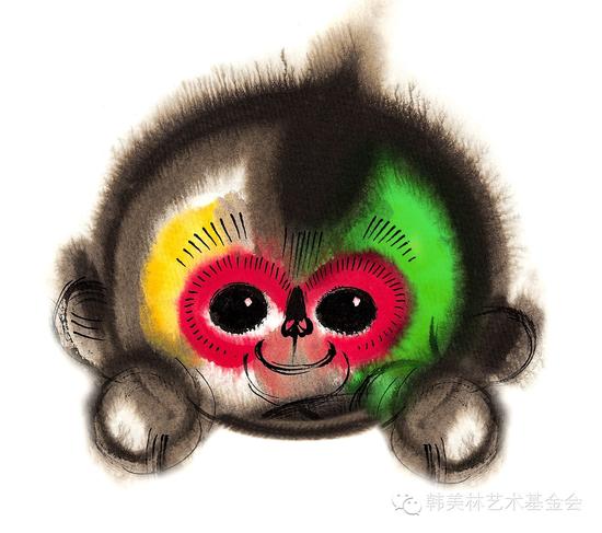 中央电视台“2016春节联欢晚会节目组”
选定猴年春晚吉祥物最终稿