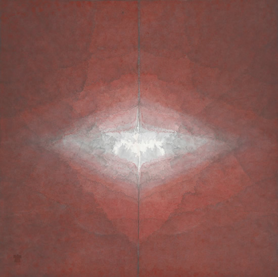 田卫, 1022-2010-伽奢-68×69cm-宣纸水墨、矿物质色、水彩-_2_1