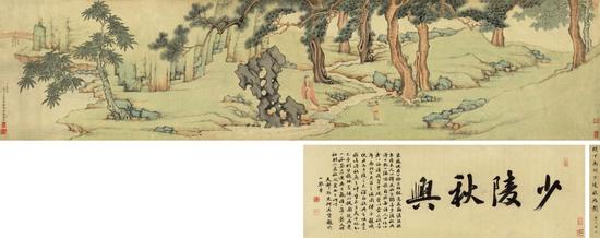 丁云鹏（1547-1628后）少陵秋兴图