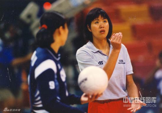 96年亚特兰大奥运会临场指导