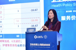 圆桌实录|王爱荣：医疗服务价格调整，医院绩效管理可以这样做