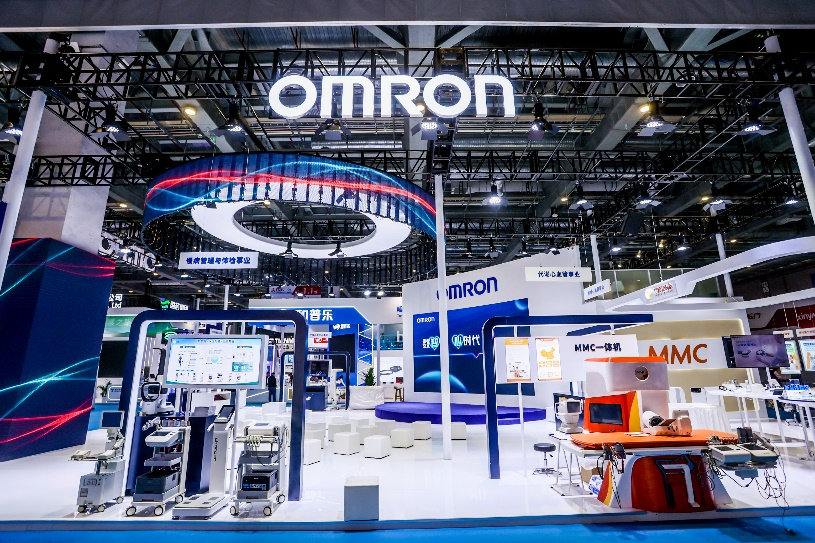  Omron made its debut in the 89th CMEF with innovative products and solutions, opening up a chronic disease management pattern in the era of "intelligence" and "heart"