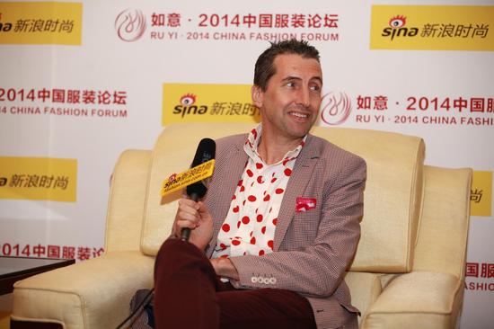 Peter Caploue接受新浪时尚独家专访