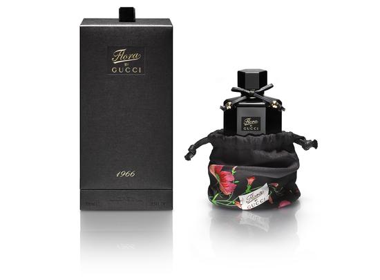 Gucci Flora 1966 古驰花舞殿堂香水 瓶身设计
