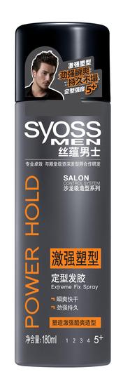 丝蕴男士激强塑型定型发胶(2014年新品) 180毫 升 定价:38元