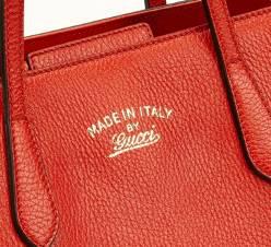 Gucci Swing摇摆包Made in Italy by Gucci精彩细节