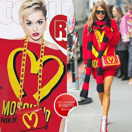 左：Rita Ora 右：Anna Dello Russo