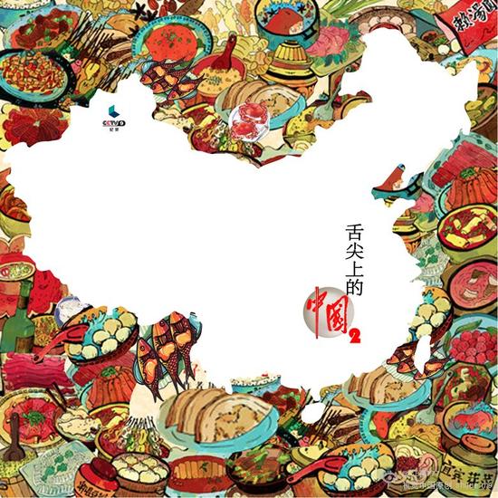 舌尖上的中国年简笔画