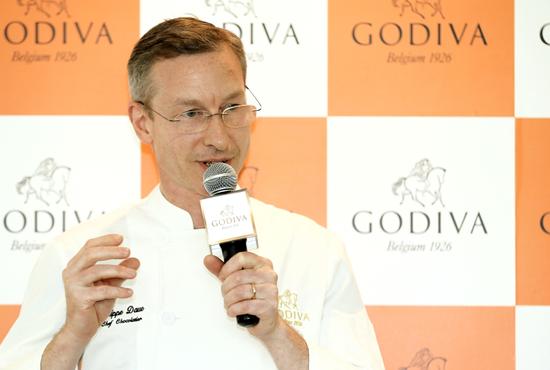 GODIVA歌帝梵亚太区巧克力大师Philippe Daue先生介绍2014 GODIVA歌帝梵春夏系列