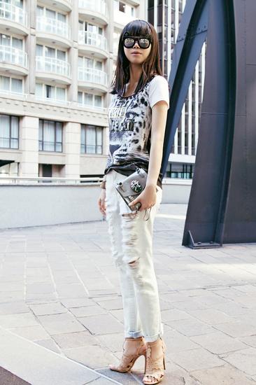 It Girl 叶子悉尼街头演绎 ONLY 2014 夏季系列|