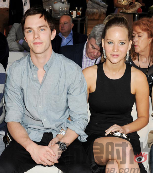 Jennifer Lawrence和Nicholas Hoult