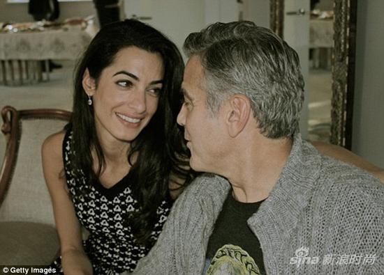 乔治-克鲁尼订婚 钻石王老五又少了一个|乔治-克鲁尼|阿迈勒-阿拉姆丁|订婚_新浪时尚_新浪网