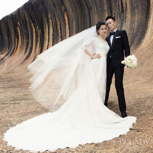 徐若瑄变娇美<em>新娘</em> 百变发型演绎唯美摇滚|徐若