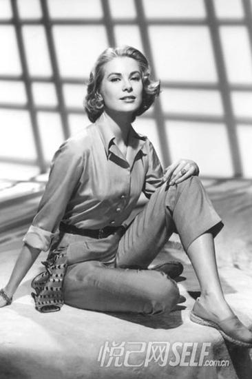 摩洛哥王妃:格蕾丝-凯利时尚造型盘点|时尚传奇人物|摩纳哥王妃|优雅时髦_新浪时尚_新浪网