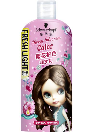 施华蔻FRESHLIGHT斐丝丽樱花护色润发乳-450ml-RMB52