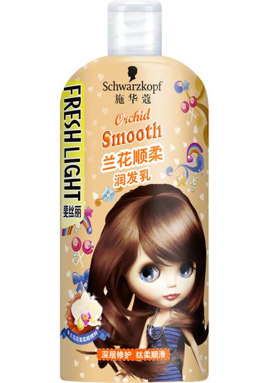 施华蔻FRESHLIGHT斐丝丽兰花顺柔润发乳-450ml-RMB52