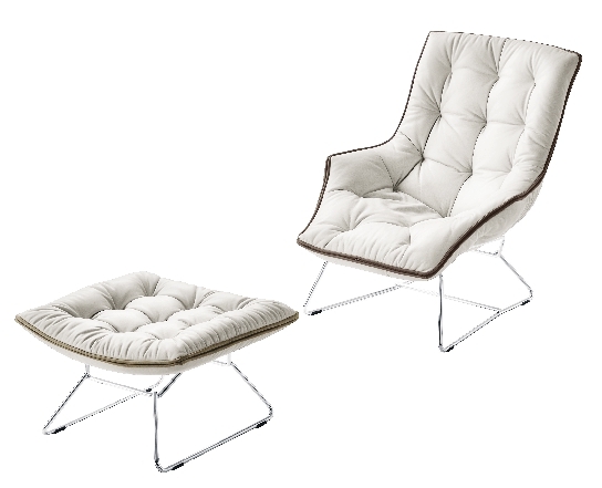 Maserati by Zanotta Grandtour Lounge Chair