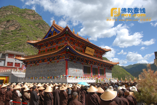 五台山多座寺院举行伽蓝菩萨圣诞祈福祝圣法会