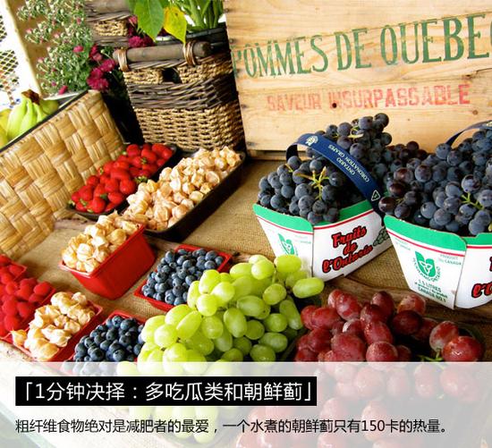 多吃瓜类和朝鲜蓟