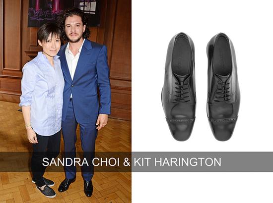 SANDRA CHOI与KIT HARINGTON