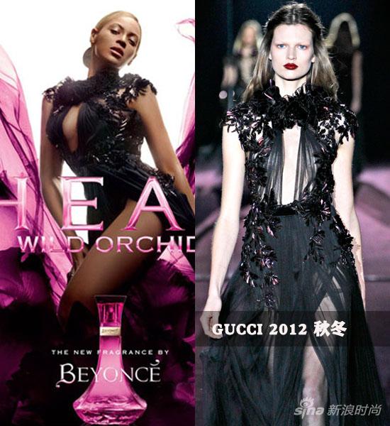 Beyoncé身着GUCCI 2012秋冬