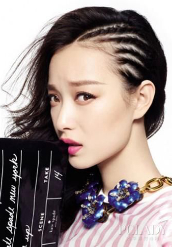 暮光女示范<em>朋克编发</em>|<em>朋克发型</em>|辫子头_新浪时尚