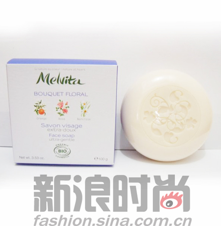 Melvita有机花粹洁面皂