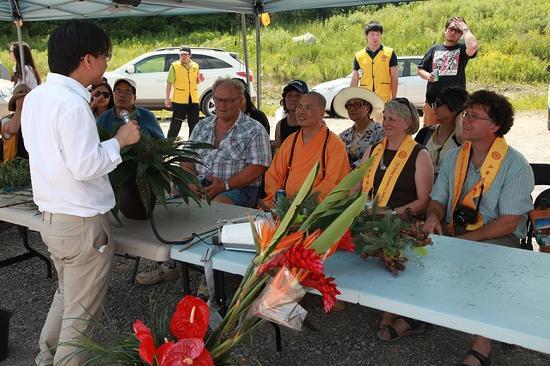 加拿大佛教会湛山精舍举办加国五台山护生法会