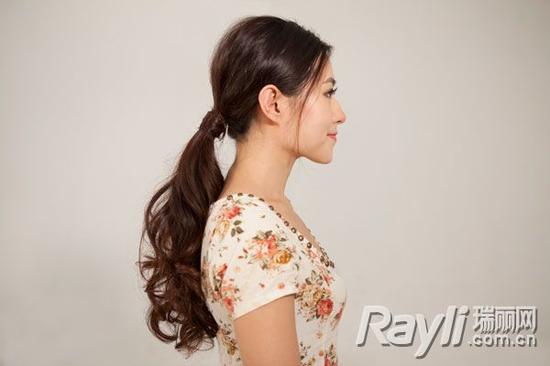 蓬松顶发低马尾完成LOOK|低马尾|发型DIY|明星