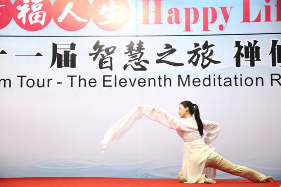 成都文殊院第十一届“智慧之旅”禅修营隆重开营