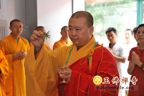 2014年玉佛禅寺净素月饼洒净开炉觉醒法师主法