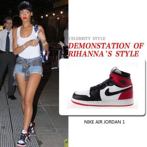 Nike Air Jordan I ，Nike Air Force 180|Rihanna|蕾哈娜|运动鞋_新浪时尚_新浪网
