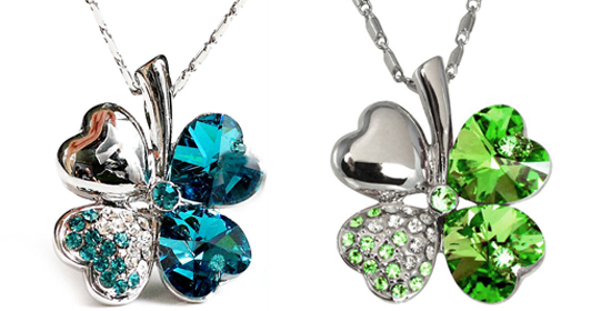 大牌青睐四叶草 戴幸运珠宝做幸福新娘|幸运|四