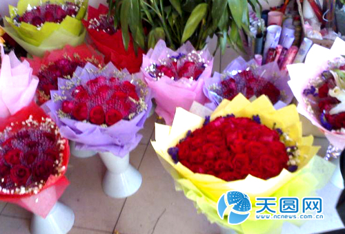 鲜花热卖