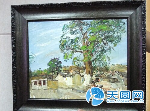 李玉川赠送的画作