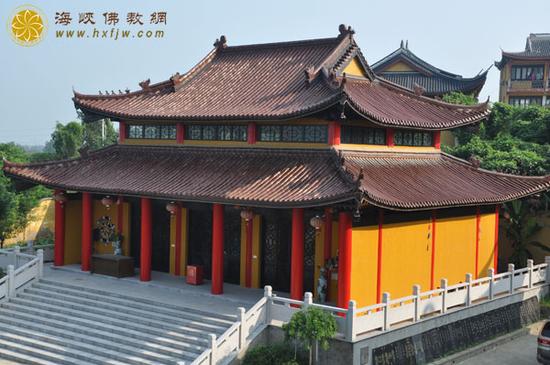 江苏无锡幸福寺将举行大雄宝殿全堂佛像开光庆典