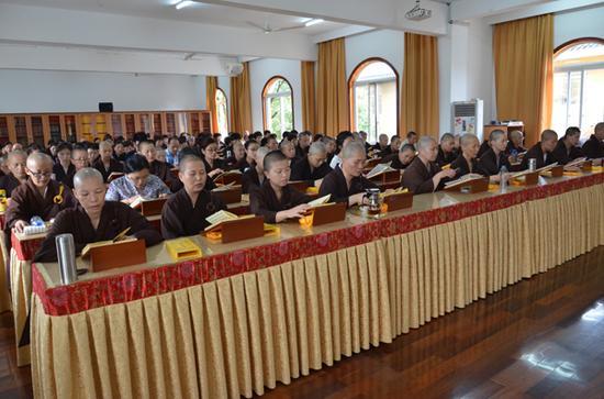 浙江慈云佛学院如期举办一年一度地藏七法会