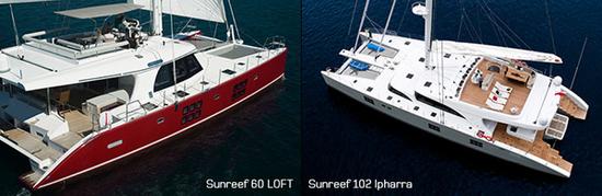 Sunreef 60 LOFT&Sunreef 102 IPHARRA