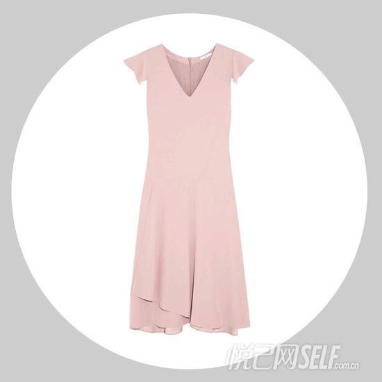 高圆圆撞衫美女星拼接皮裙尽显奢华女王风范