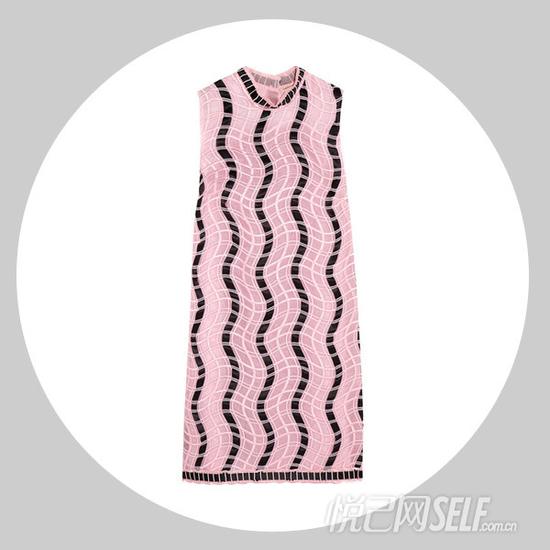 高圆圆撞衫美女星拼接皮裙尽显奢华女王风范