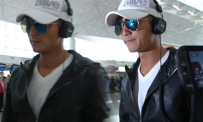 谢霆锋离港拒透行踪 疑赴北京与王菲重逢